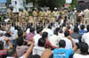 HJV organizes protest outside DCs office